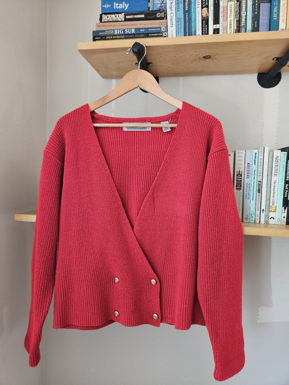 80's Vintage Cropped Sweater